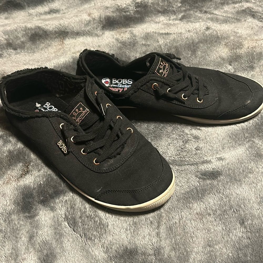 Bob’s Classic Black Relaxed Fit Sneakers